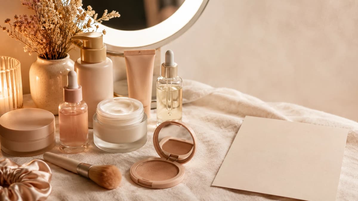 Skincare Content Ideas Beyond Before-and-After — creator planning visual.