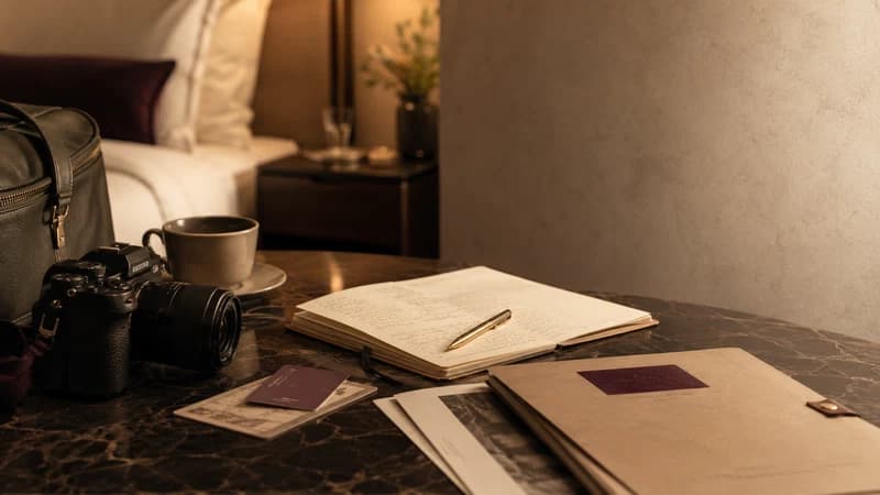 Hotel Collaboration Content Ideas That Serve Guest and Brand — creator planning visual.