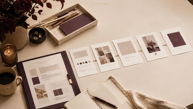 A Calm Content Creation Workflow from Idea to Published Asset — creator planning visual.