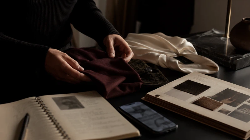 Fashion and Luxury Content Ideas with Editorial Direction — creator planning visual.