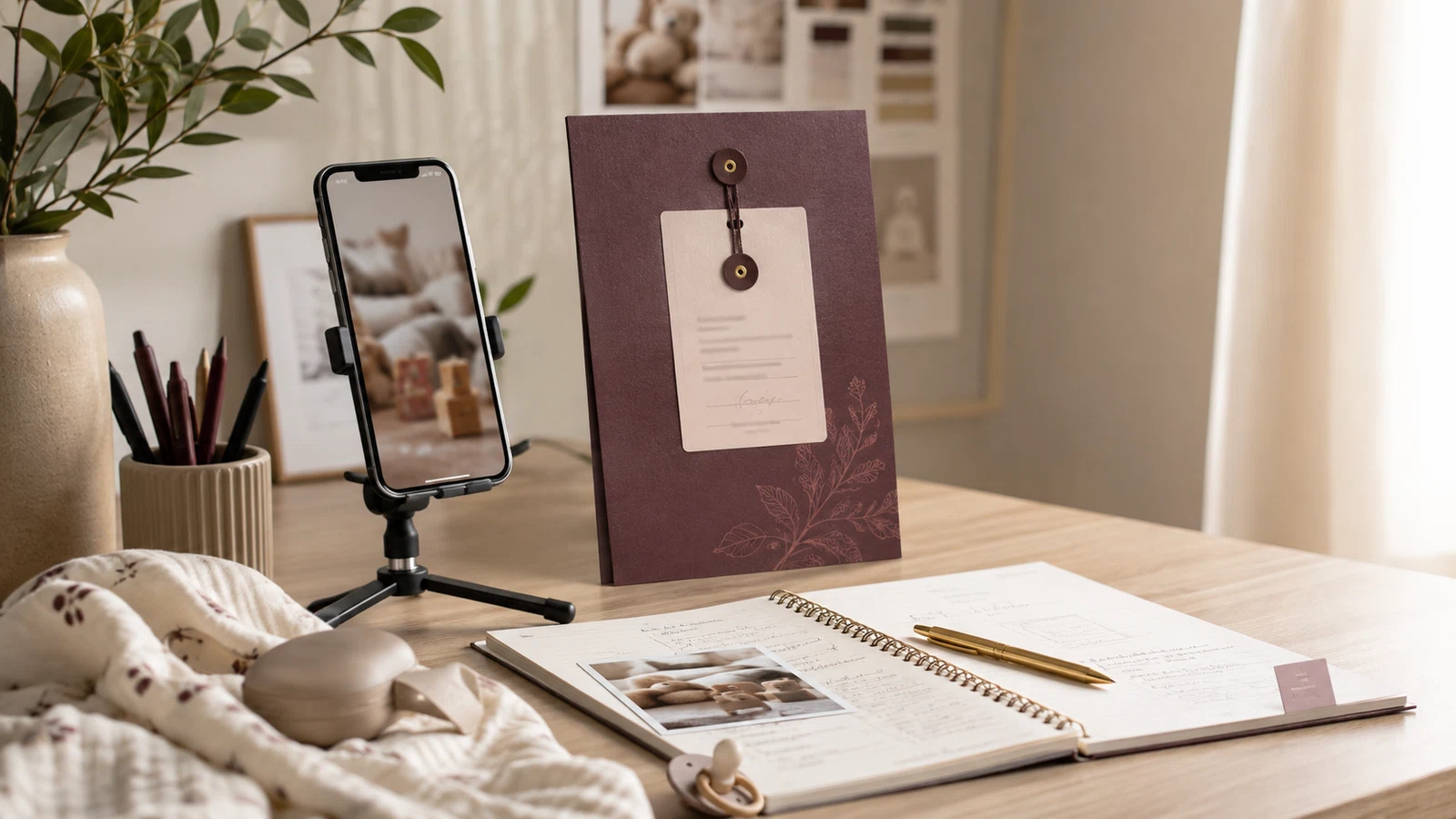 Parenting Content Ideas with Privacy and Real-Life Utility — creator planning visual.