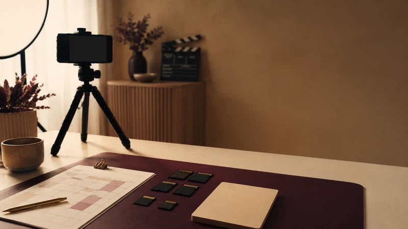 Reels Burnout: Stop Reinventing Every Video — creator planning visual.