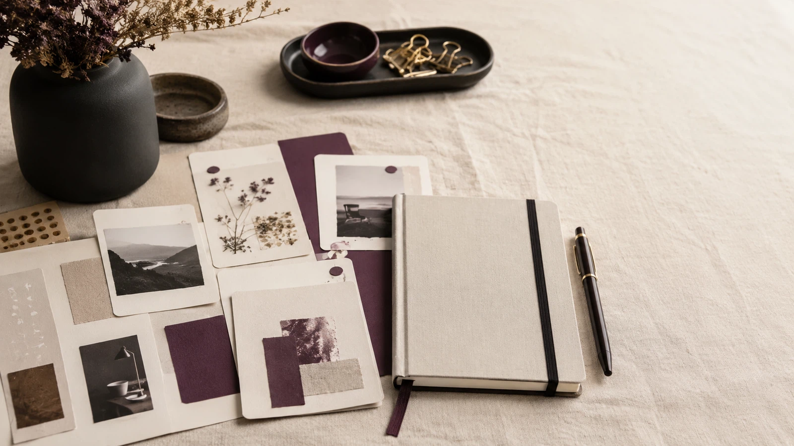 Running Out of Content Ideas? Build Inputs, Not Pressure — creator planning visual.