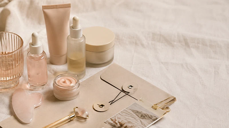 Skincare Reels Ideas with Routine, Texture and Education — creator planning visual.